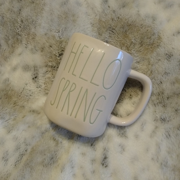 New Rae Dunn "Hello Spring" Large Mug - Picture 2 of 7